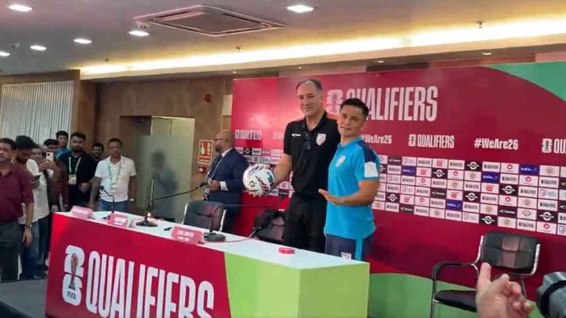 Indian Footballer Sunil Chhetri Shares His Opinion on the Kuwait Match at Press Conference