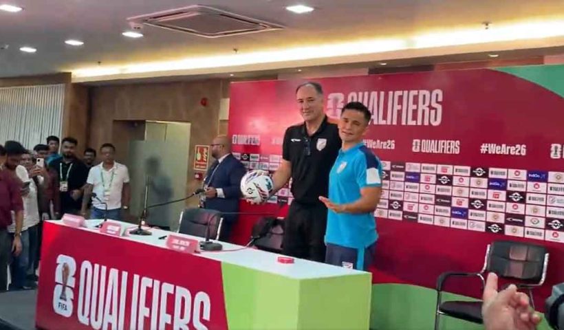 Indian Footballer Sunil Chhetri Shares His Opinion on the Kuwait Match at Press Conference
