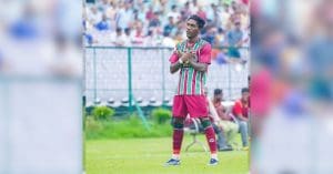 Mohun Bagan star Raj Basfore social media update