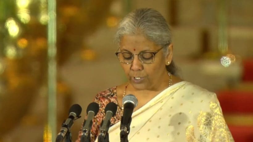 Nirmala Sitharaman Presents Economic Survey