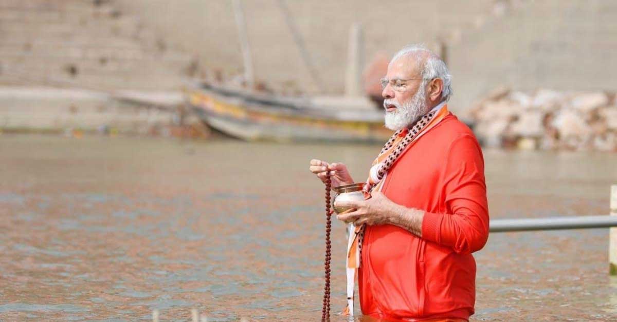 PM Modi Kashi Vishwanath temple