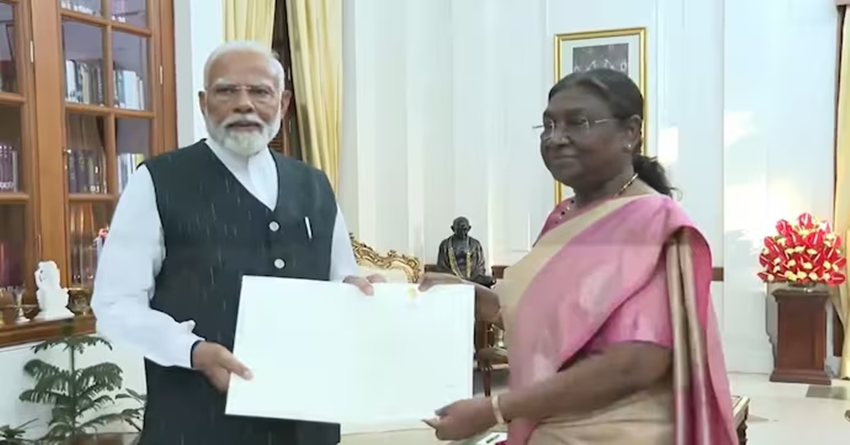 President Murmu invites Narendra Modi to form government oath ceremony on June 9