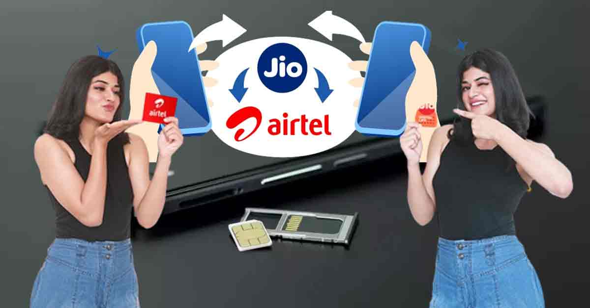 Port Your Mobile Number from Jio to Airtel