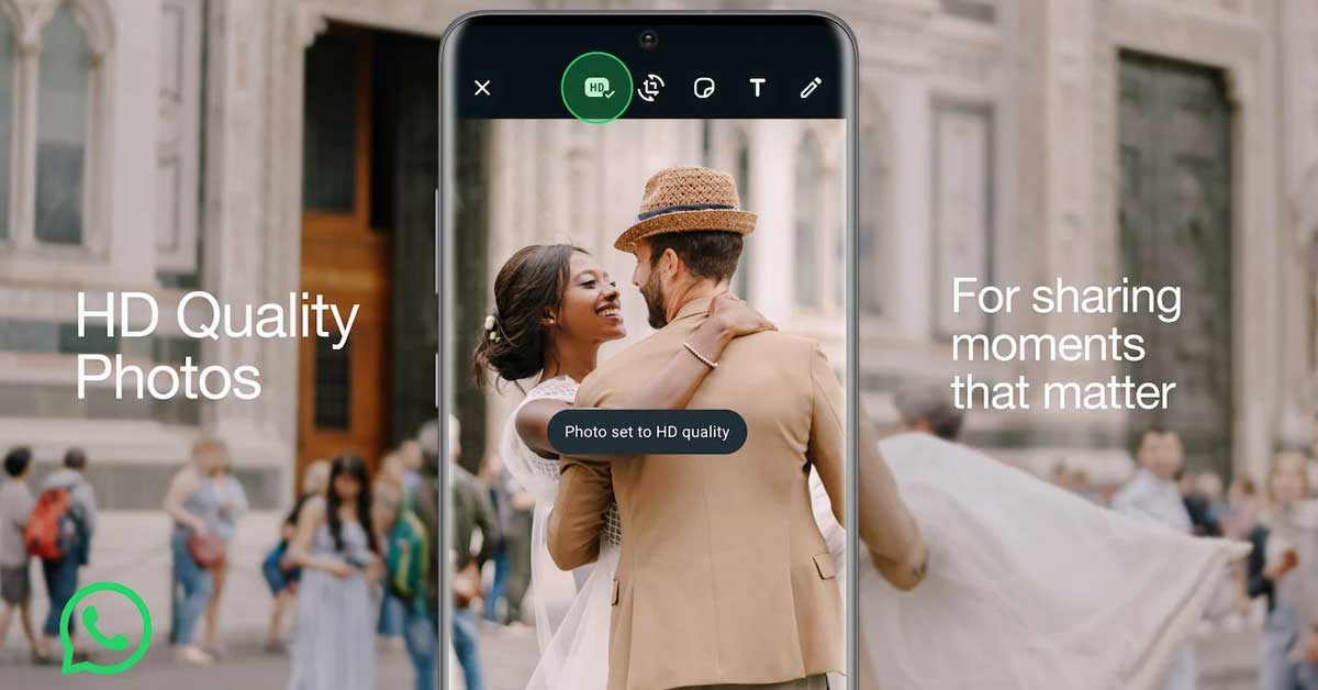 Send HD Photos and Videos on WhatsApp