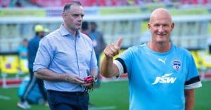 Staikos Vergetis and Simon Grayson