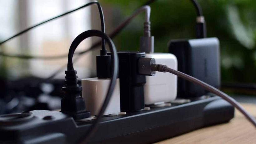 Unplugging Smartphone Charger