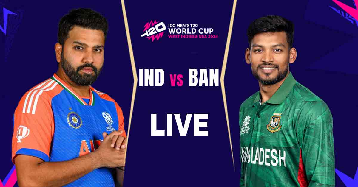 Watch India vs. Bangladesh T20 World Cup Match for Free!
