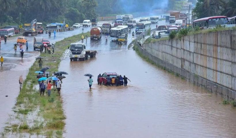 heavy rainfall at bengaluru