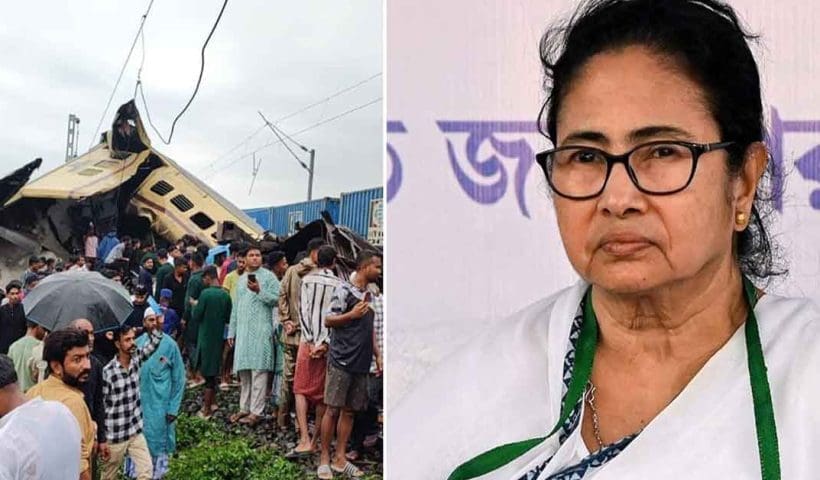 mamata rail কাঞ্চনজঙ্ঘা এক্সপ্রেস দুর্ঘটনাস্থলে আসছেন মুখ্যমন্ত্রী মমতা বন্দ্যোপাধ্যায়