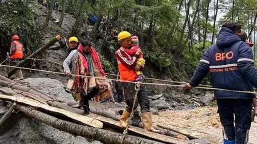 with more rains in sikkim the condition of tourists is more helpless