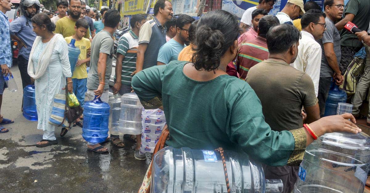 water crisis পদ্মের লিডে পুর-পরিষেবায় কোপ!