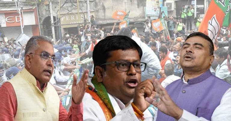একুশে জুলাইয়ে ‘চুপ’ গণতন্ত্র হত্যা দিবস, অন্তর্দ্বন্দ্বেই কী দিশেহারা বিজেপি?