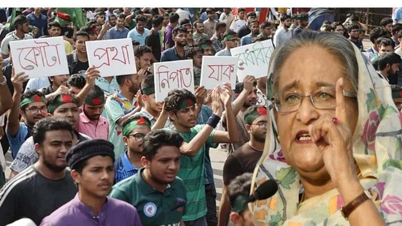 The Bangladesh government agreed to negotiate with the anti-quota activists