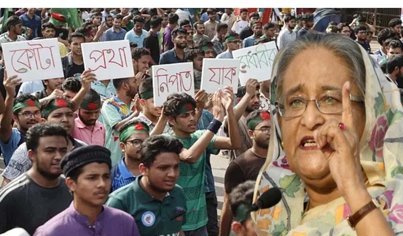 The Bangladesh government agreed to negotiate with the anti-quota activists