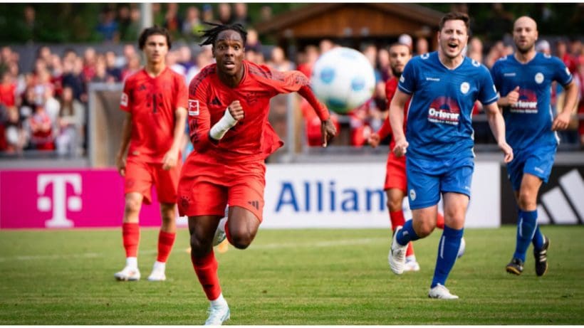 bayern-munich scored 14 goals in a friendly match