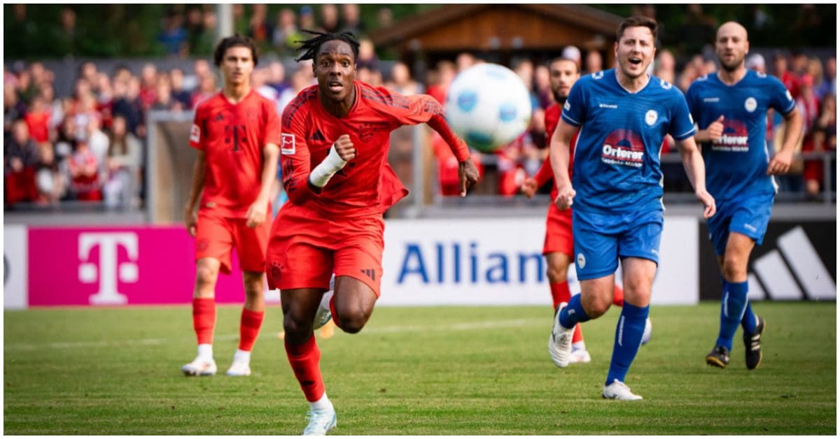 bayern-munich scored 14 goals in a friendly match