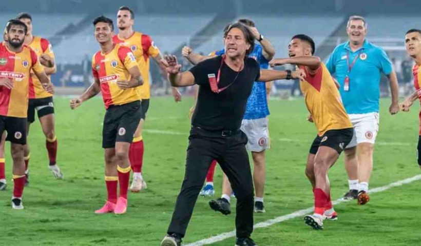 east bengal huge win against nufc in isl