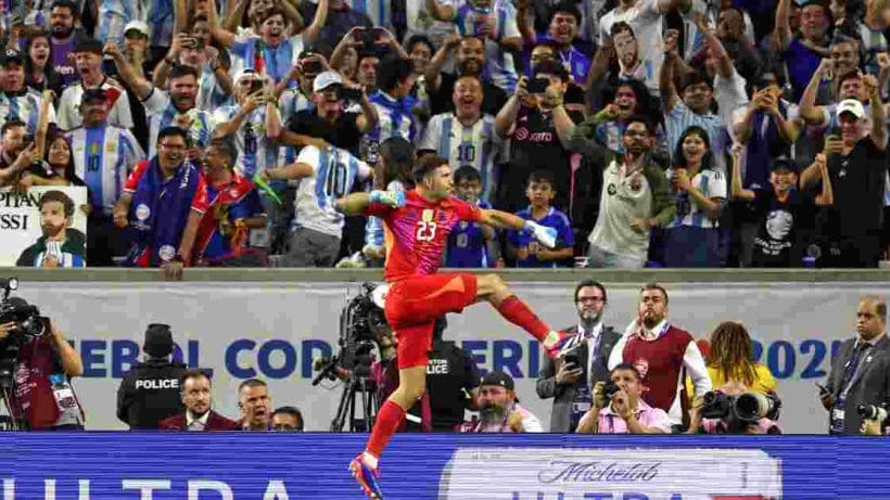 Emiliano Martínez become hero as Argentina into Copa America 2024 semi final