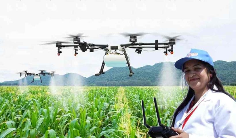 Flying Drones Can Earn india girl