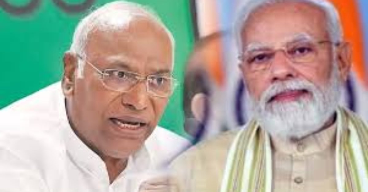 Narendra Modi and Kharge