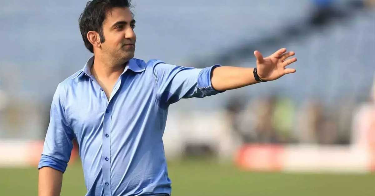 Gautam Gambhir as New Head Coach of Team India