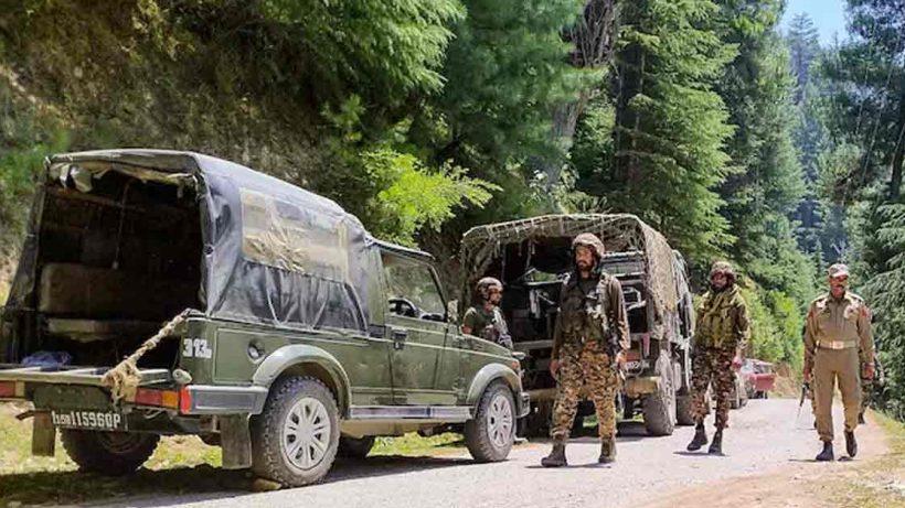 5 Terrorists Killed in Encounter with Security Forces in J&K, 2 Soldiers Injured