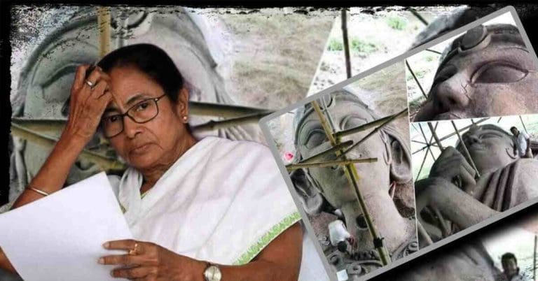 Mamata Banerjee: ২৪-এর পুজোয় থিম নিয়ে দুশ্চিন্তায় মমতা! বন্ধ হবে রানাঘাটের ‘বড় দুর্গা’?