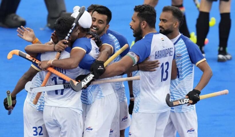 Mandeep Singh, Vivek Prasad & Harmanpreet were the goal-scorers for India