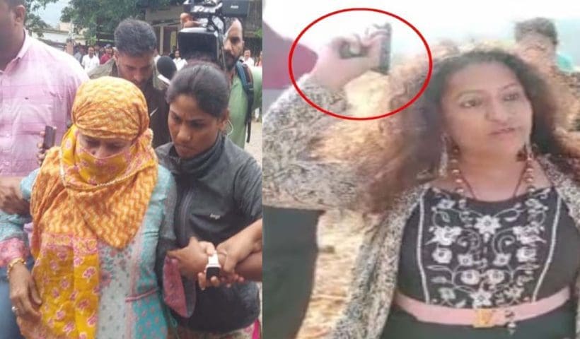 Puja Khedkars Mother Monorama Who Waved Gun At Farmers In Police Custody