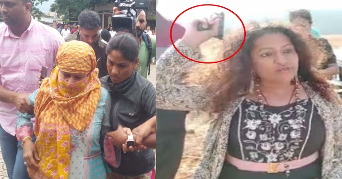 Puja Khedkars Mother Monorama Who Waved Gun At Farmers In Police Custody