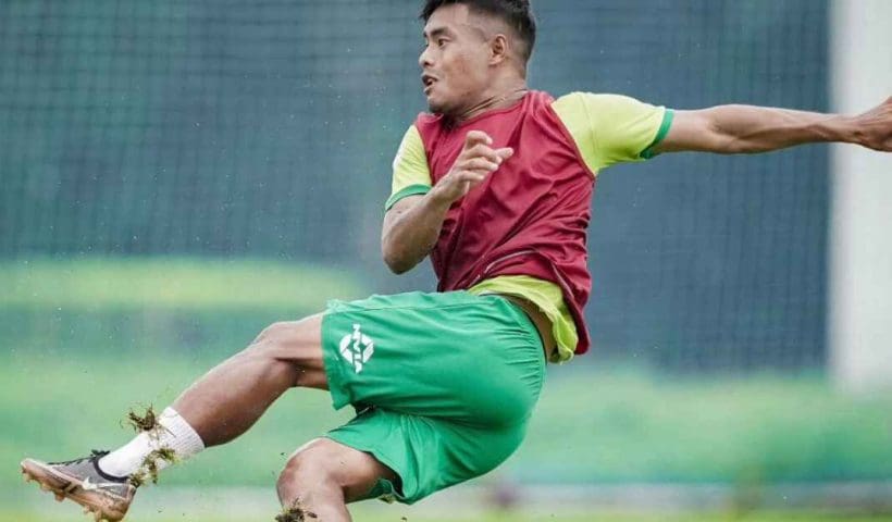 Mohun Bagan practice before east bengal match