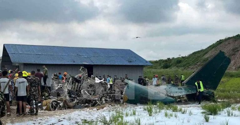 Nepal: কাঠমান্ডুতে টেকঅফের সময় ভেঙে পড়ল সৌর্য এয়ারলাইন্সের একটি বিমান !