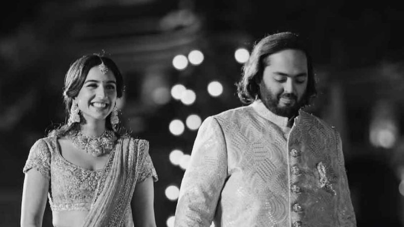 Anant Ambani and Radhika Merchant at their pre-wedding