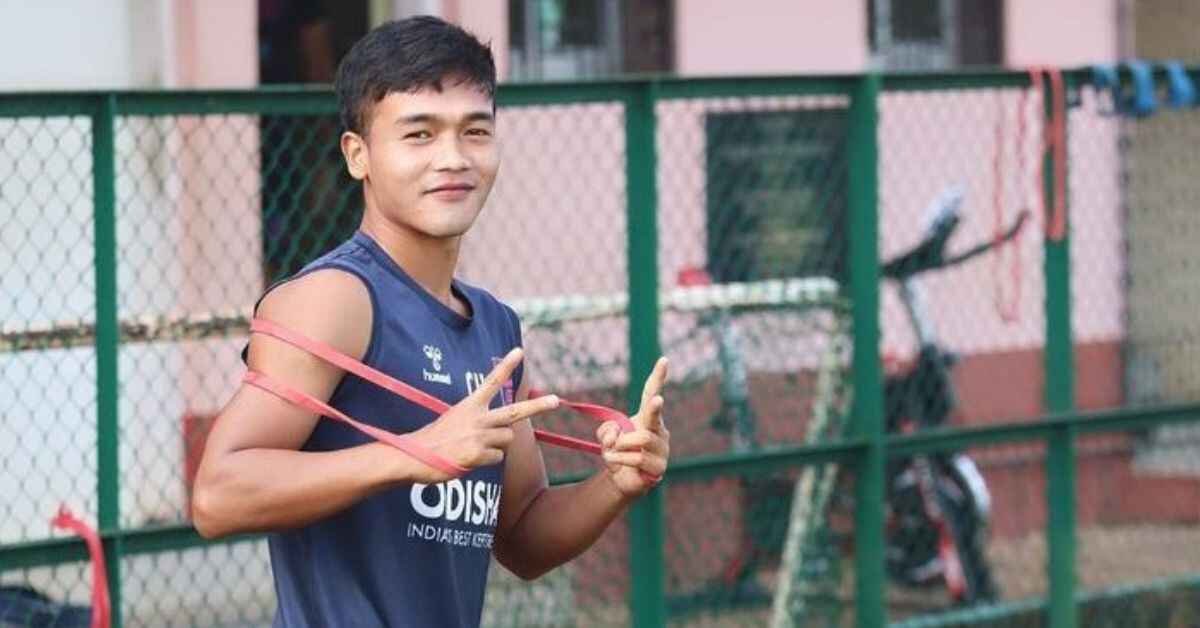 Remtluanga Chhangte played in east bengal practice