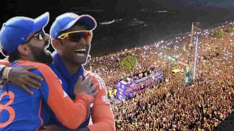 Suryakumar Yadav t20 world cup 2024 parade