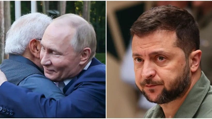 Ukraine president Zelenskyy reacts to PM Modi-s meeting with Putin, মোদির রাশিয়া সফরকে তোপ জেলেনস্কির