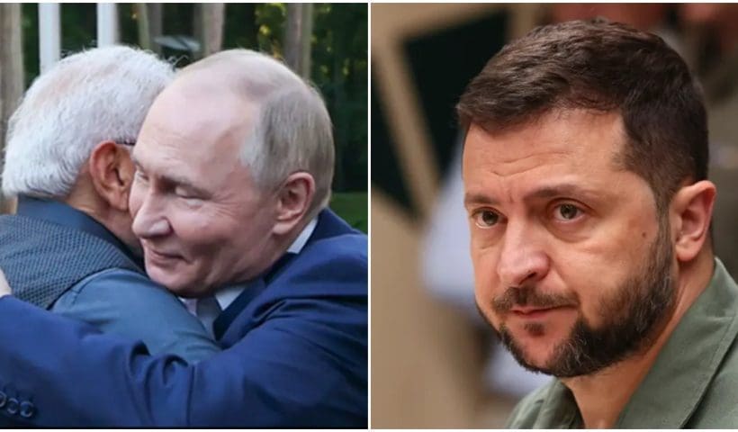 Ukraine president Zelenskyy reacts to PM Modi-s meeting with Putin, মোদির রাশিয়া সফরকে তোপ জেলেনস্কির