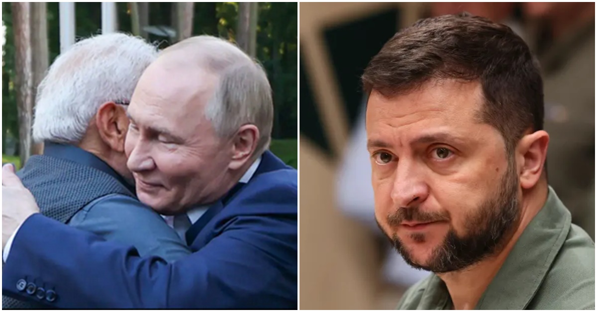 Ukraine president Zelenskyy reacts to PM Modi-s meeting with Putin, মোদির রাশিয়া সফরকে তোপ জেলেনস্কির