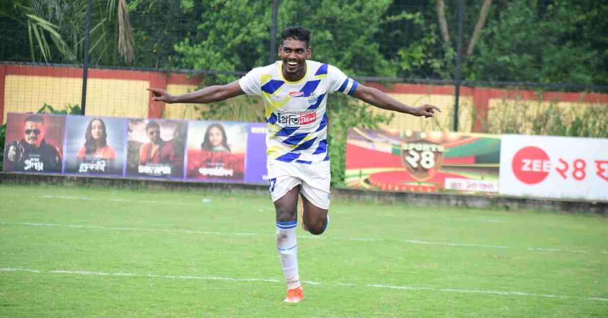 bhawanipur top of point chart after jiten murmu scored goal