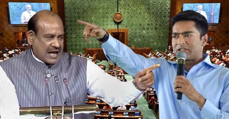 “স্পিকার বোলতা হ্যায় তো…”! সংসদে অভিষেকের পরপর বাউন্সারে দিশাহারা খোদ স্পিকারই?