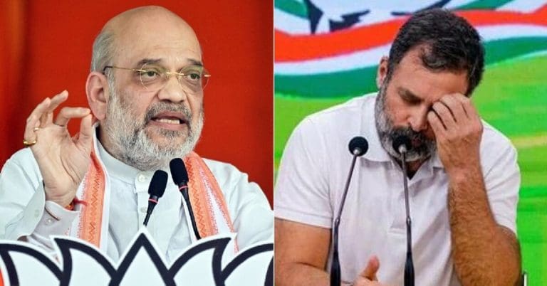 অমিত শাহকে ‘খুনি’ তকমা! সকাল ১০টার মধ্যে রাহুলকে আদালতে হাজিরার নির্দেশ