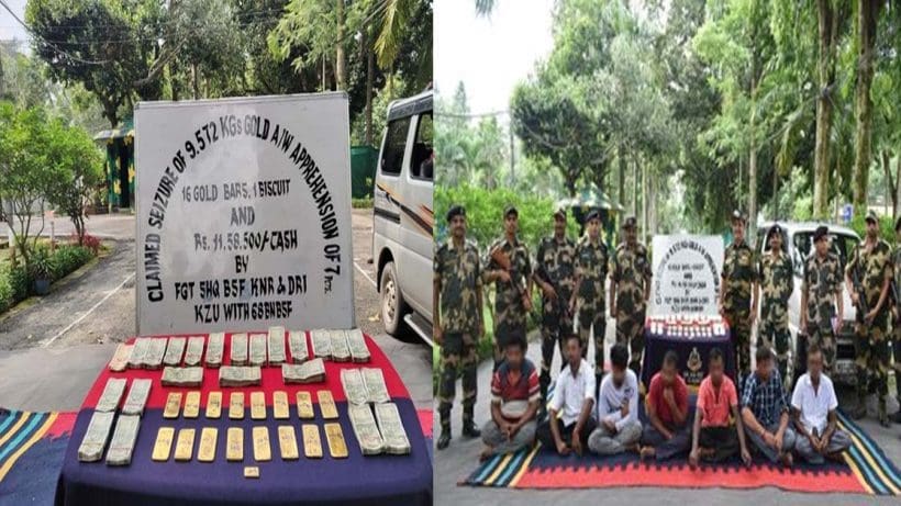 bsf এপার থেকে ওপারে চোরাচালান রুখল BSF, উদ্ধার বিপুল সোনা-নগদ টাকা