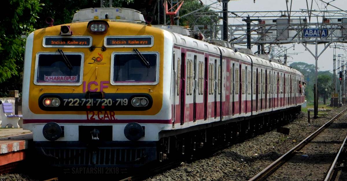 many trains were canceled on the south eastern railway division on saturday and sunday