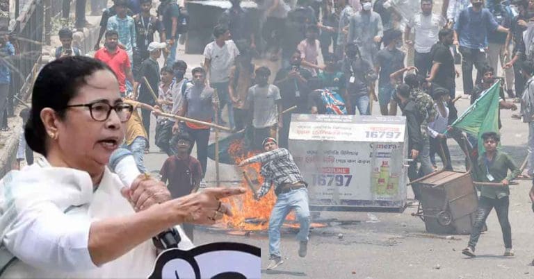 একুশের মঞ্চে মমতার মুখে হিংসাবিধ্বস্ত বাংলাদেশ! দিলেন বিরাট বার্তা