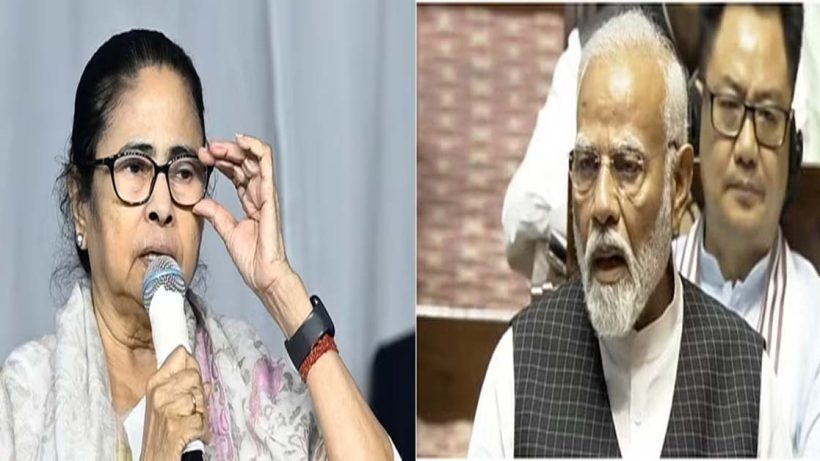 PM Modi targets CM Mamata Banerjee in Rajya Sabha over women abuse in Chopra, চোপড়ায় নারী নির্যাতন: 'এখন মুখে কুলুপ কেন?' মমতাকে নিশানা মোদীর