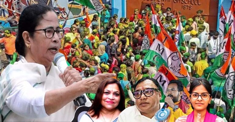 What advice did Mamata Banerjee give to the four TMC candidates who won the Assembly by-elections