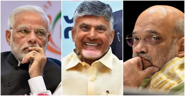 modi government with chandra babu naidu
