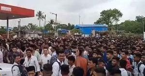 Mumbai Airport Stampede like situation