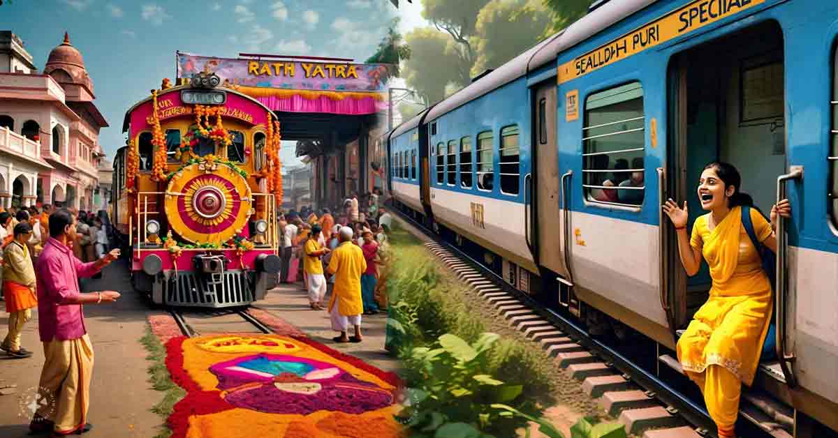 rath yatra 2024 special train sealdah to khurda road and malda to malatipur stations know details , রথযাত্রায় বাম্পার সুযোগ, ভারতীয় রেলের জোড়া স্পেশাল ট্রেন! কোথা থেকে কোথায় যাবে?