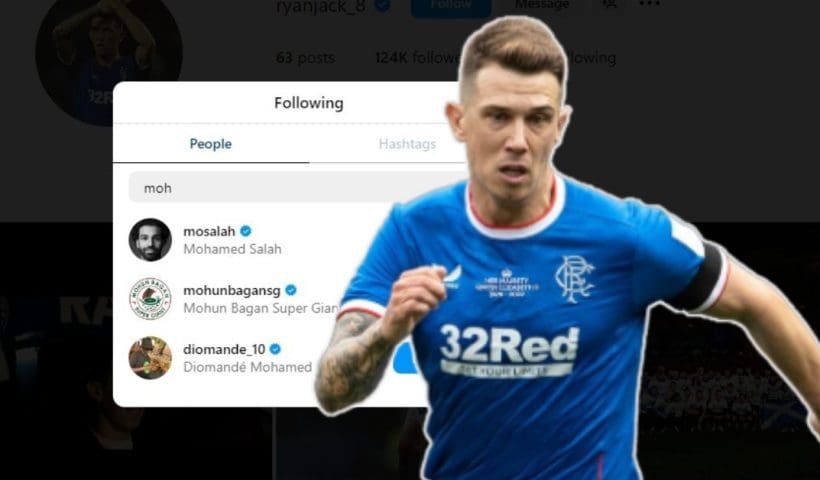 scotland footballer ryan jack following mohun bagan sg